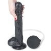 Dildo z wytryskiem Squirt Extreme Dildo - Black 27cm